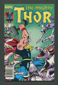 Thor #346 /  7.5 VFN-  /  Newsstand /  August 1984