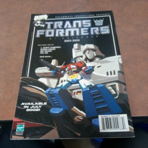 Transformers generation Comics Preview 1 2 Variant 3 2002 Dreamworks Lot Run Set