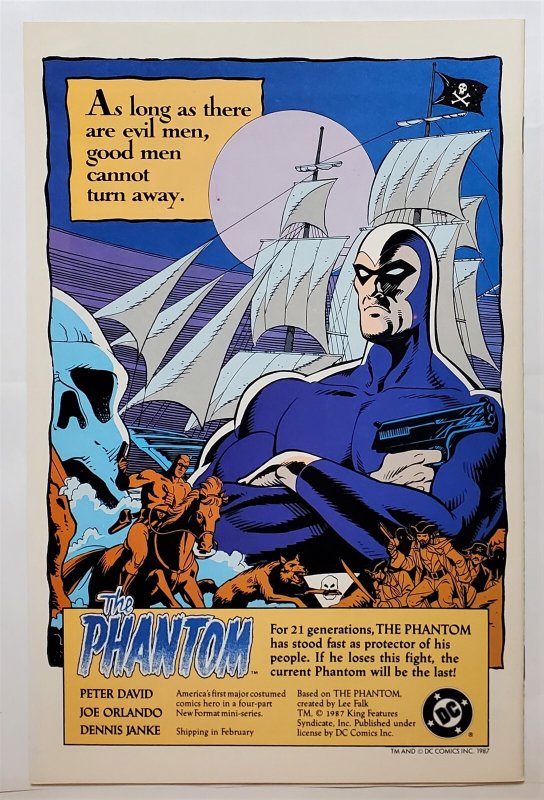 Peacemaker (Mini-Series) #4 (April 1988, DC) 9.0 VF/NM