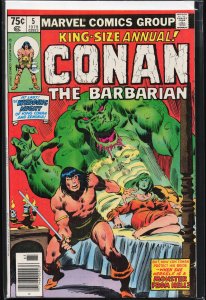 Conan the Barbarian Annual #5 (1979)