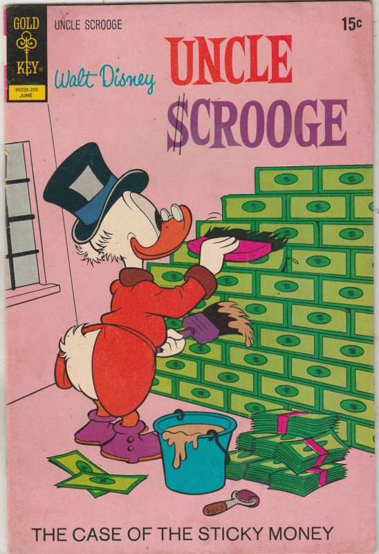 Uncle Scrooge, Walt Disney #99 (Jun-72) FN- Mid-Grade Barks Art Beagle Boys Wow!