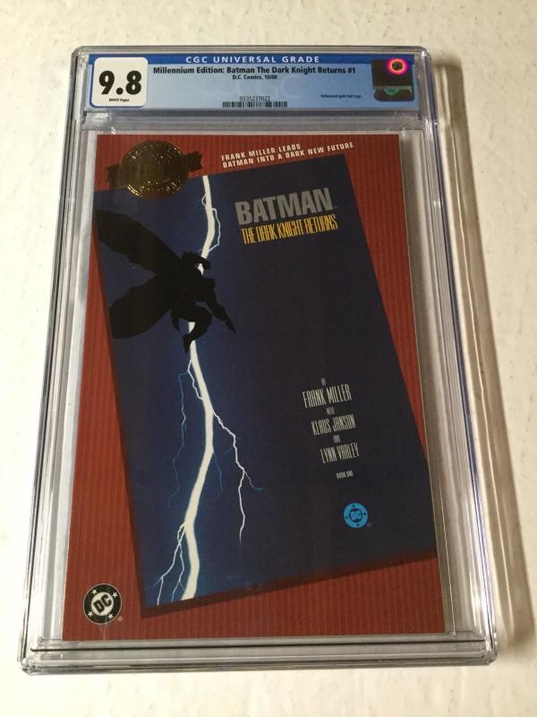 Millennium Edition Dark Knight Returns 1 Cgc 9.8 White Pages 