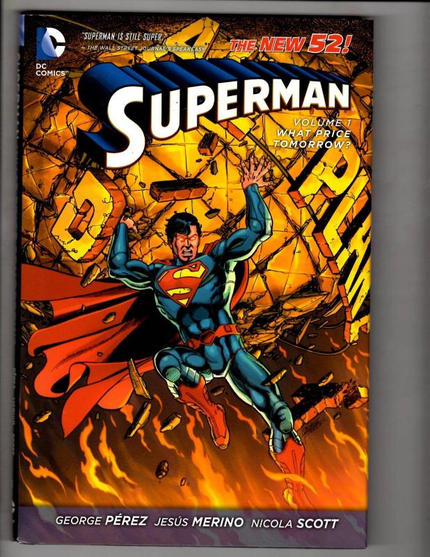 Superman Vol. # 1 What Price Tomorrow? HARDCOVER DC Comics Graphic Novel J302