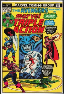 Marvel Triple Action #20 (1974) The Avengers