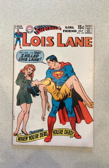 Superman's Girl Friend, Lois Lane #102 (1970) Curt Swan Cover