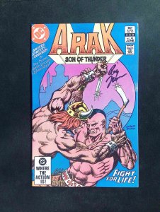 Arak Son of Thunder #22  DC Comics 1983 VF+