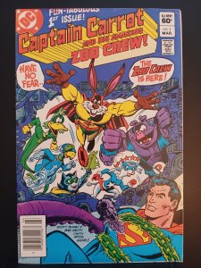 Captain Carrot and His Amazing Zoo Crew #1 (1982)VF- NEWSSTAND