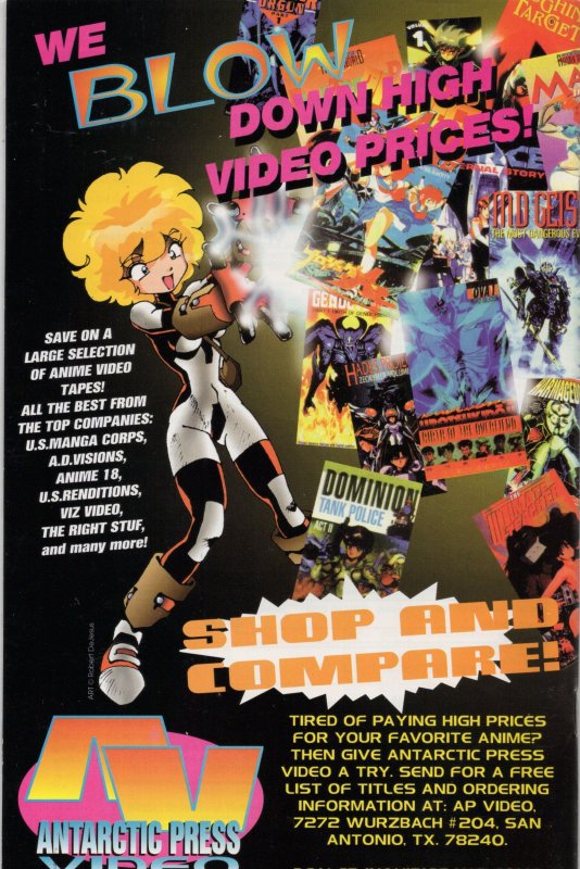 Vanity Angel #1 (1994) Adult Comic Venus Comics Grade VF+ 8.5