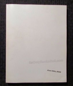 2006 IT'S ONLY ROCK N ROLL Auction Catalog FN+ 6.5 272pgs Beatles Elvis Hendrix