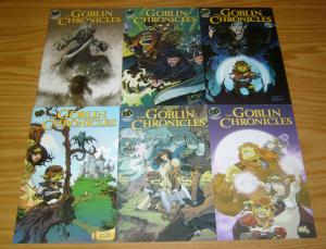 Goblin Chronicles #1-3 VF/NM complete series - all A & B variants - ape comics