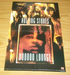 Rolling Stones: Voodoo Lounge #1 VF/NM rare variant with poster - dave mckean 