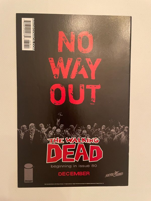 The Walking Dead # 79 NM 1st Print Image Comic Book Rick Grimes Michone 8 J247