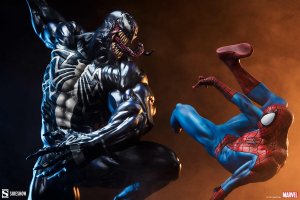 Hot Toys Sideshow Spider-man vs Venom Maquette 22 Figure 200561