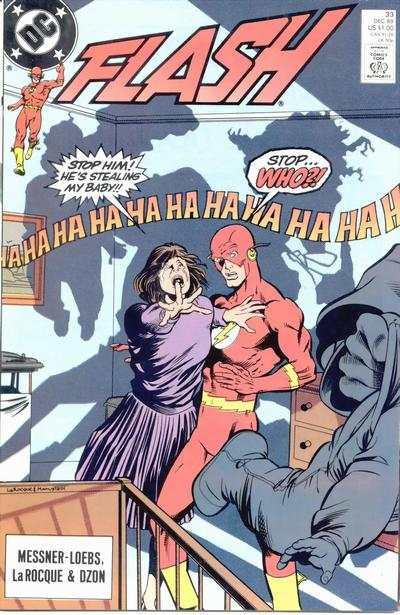 Flash (1987 series) #33, VF+ (Stock photo)