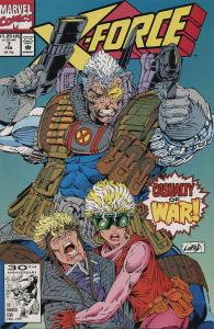 X-Force #7 FN ; Marvel | Rob Liefeld Cable