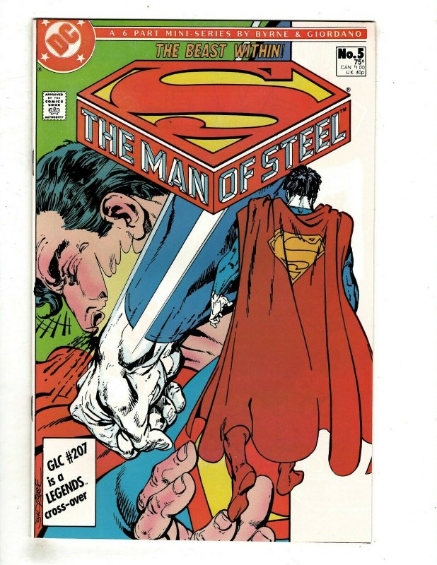 13 DC Comics The Man of Steel # 1 2 3 4 5 6 Identity Crisis # 1 2 3 4 5 6 7 OF1