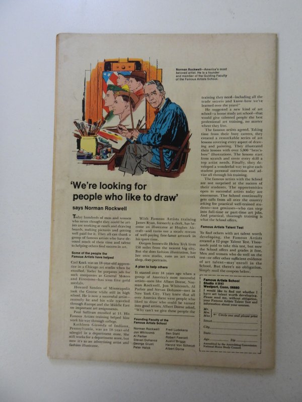 The Avengers #61 (1969) VG condition bottom staple detached from cover