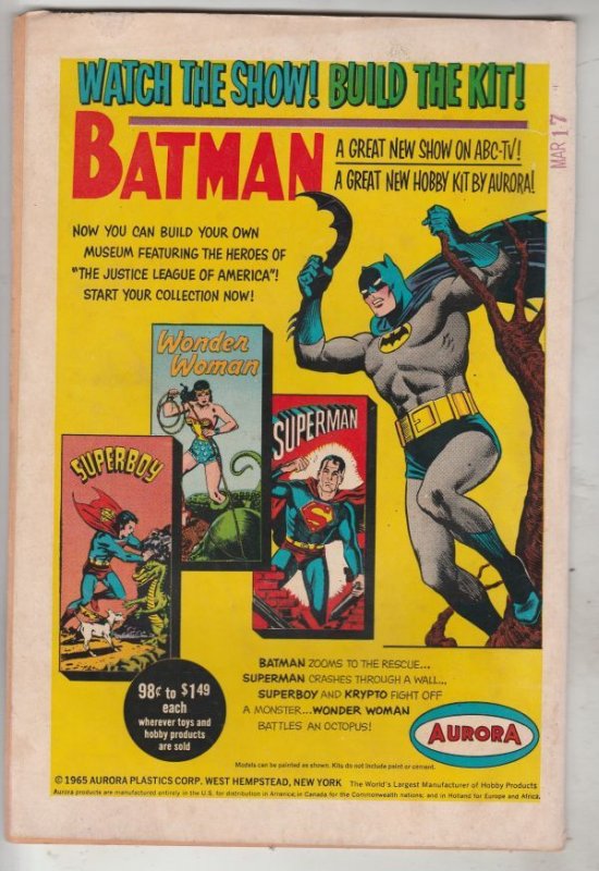 Superman #186 (May-66) FN/VF Mid-High-Grade Superman