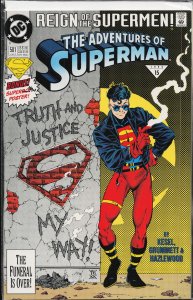 Adventures of Superman #501 (1993) Superboy