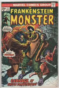 Frankenstein, the Monster of #11 (Jul-74) VG/FN Mid-Grade Frankenstein