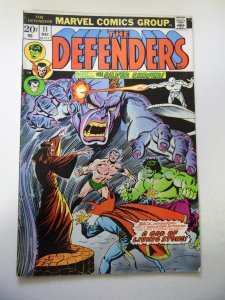 The Defenders #11 (1973) VG Condition