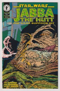 Dark Horse Comics! Star Wars: Jabba The Hutt - The Gaar Suppoon Hit One-Shot!