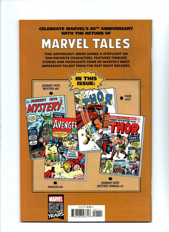 MARVEL TALES: THOR #01 (2019) JEN BARTEL | TRADE DRESS | ONE-SHOT