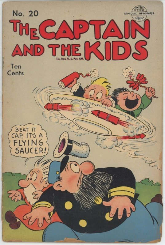 Captain and the Kids #20 (1949 United Feature) - 1.8 GD- *Newspaper Reprints*