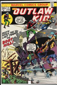 The Outlaw Kid #21 (1974) The Outlaw Kid