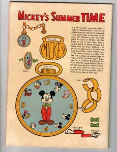 Walt Disney's Summer Fun #2 (1959) Dell Giant FN/VF Scrooge, Mickey Utah...
