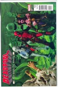 Deadpool: Last Days of Magic Clay Figure Cover (2016) Deadpool