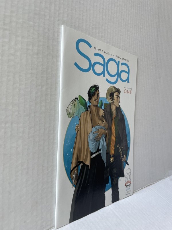 Saga #1 3rd Print Image Comics 