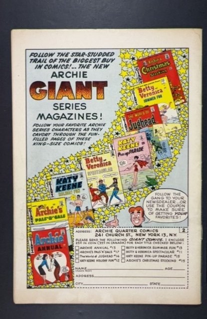 Archie's Madhouse #16 (1961) - SILVER AGE CLASSIC HORROR