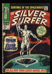 Silver Surfer (1968) #1 GD/VG 3.0 Origin Issue! 1st Solo Title!
