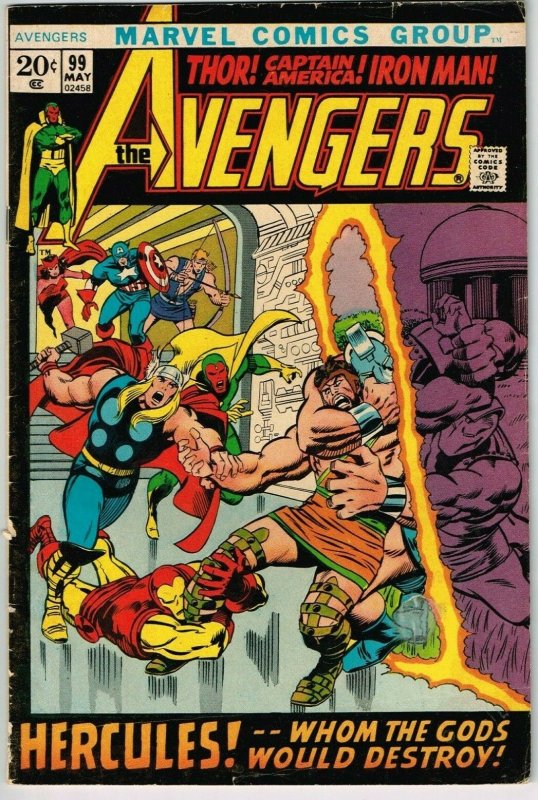 Avengers #99 (1963) - 5.0 VG/FN *They First Make Mad*
