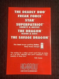 1994 HIGHBROW ENTERTAINMENT Ashcan #nn VF- 7.5 Savage Dragon / 1st image Comics