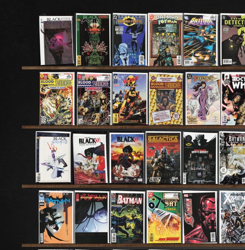 Huge Lot 150+ Comics with Batman, Blood Syndicate, The Darkness & More!