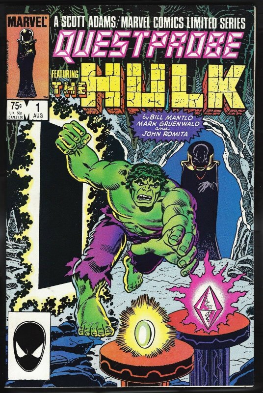 Questprobe 1 NM+ 9.6 Hulk Uncertified Marvel 1984 FREE SHIP