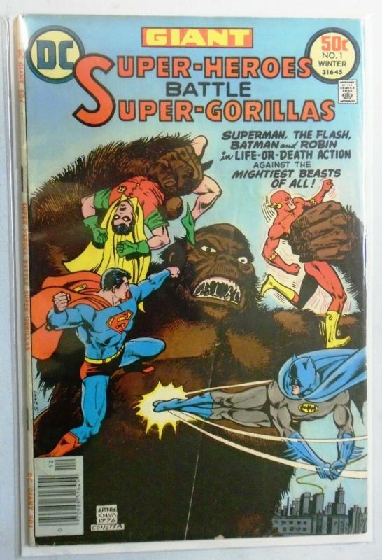 Super-Heroes Battle Super-Gorillas #1, 4.0 VG (1976)