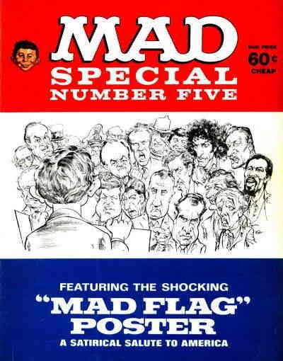 Mad Super Special #5A VG ; E.C | low grade comic with Mad Flag poster