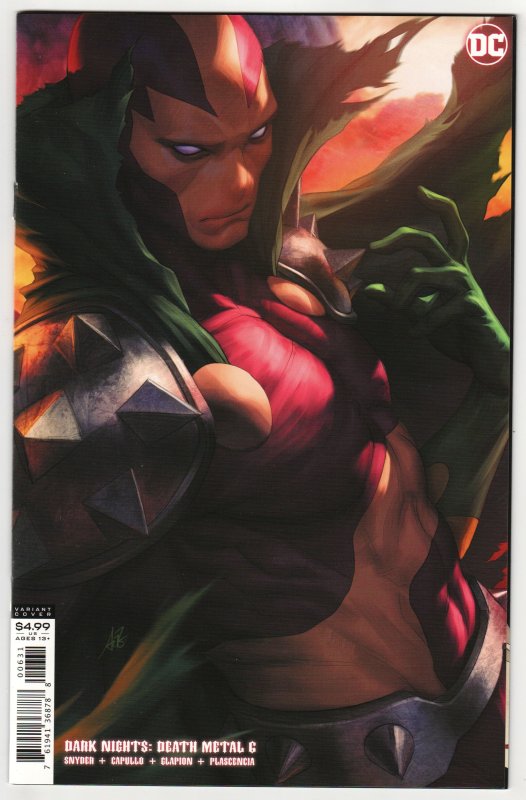 Dark Nights Death Metal #6 Artgerm Mister Miracle Variant (DC, 2020) NM ITC427