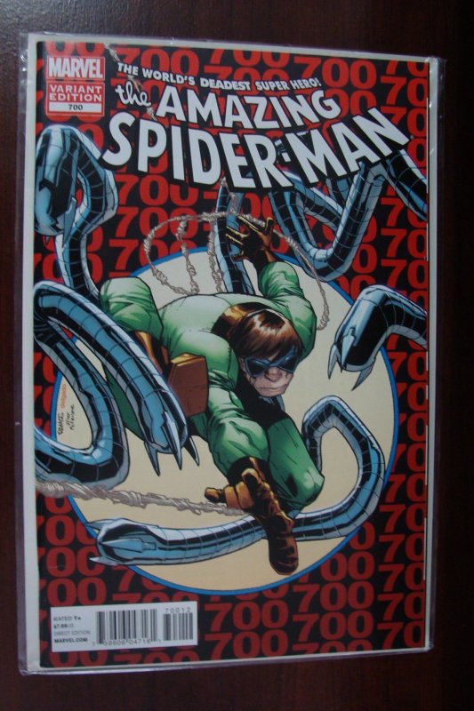 Amazing Spider-Man #700 2013 Marvel 2nd Print Humberto Ramos Variant Doc Ock