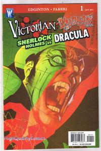 VICTORIAN UNDEAD #1, NM, Sherlock Holmes vs Dracula, 2011...