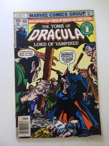 Tomb of Dracula #65 (1978) FN- condition moisture damage