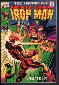 IRON MAN #11-MANDARIN-MARVEL-HIGH GRADE-VF