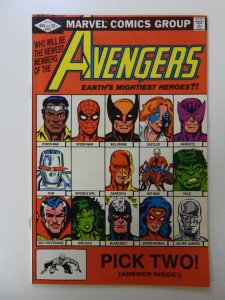 The Avengers #221 (1982) VF condition