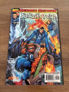 Fantastic Four Heroes Return # 2 NM 1st Print Variant Cover Marvel Comic 15 J372