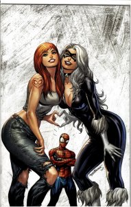 Mary Jane & Black Cat: Beyond Kirkham Virgin Cover (2022) Mary Jane / Jackpot...
