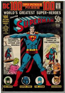 SUPERMAN 245 100 PAGE GIANT Jan. 1972 VG COMICS BOOK