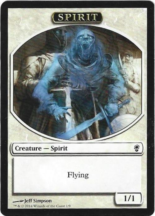 Magic the Gathering: Conspiracy - Spirit Token